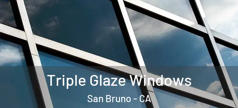  Triple Glaze Windows San Bruno - CA